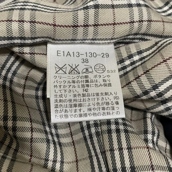 Burberry Blue Label Crestbridge Navy Double-Breasted Women's Jacket - Picture 8 of 11